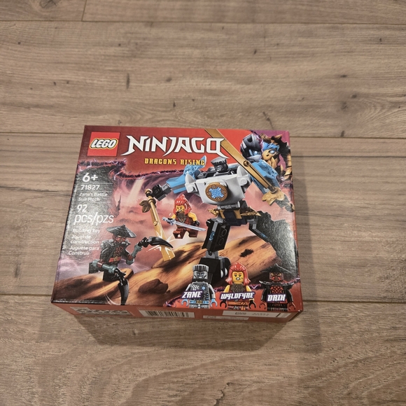 LEGO 🐣 Easter Basket Must-Have! NEW LEGO NINJAGO Zane Mech 🥷Sealed SET 71827 - Picture 3 of 14
